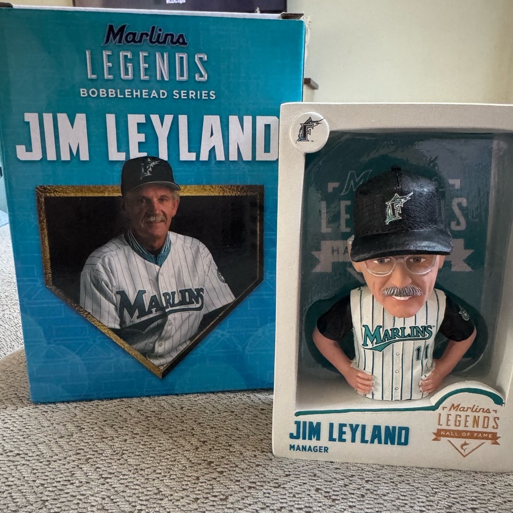 Marlins Legends Jim Leyland Bobblehead
